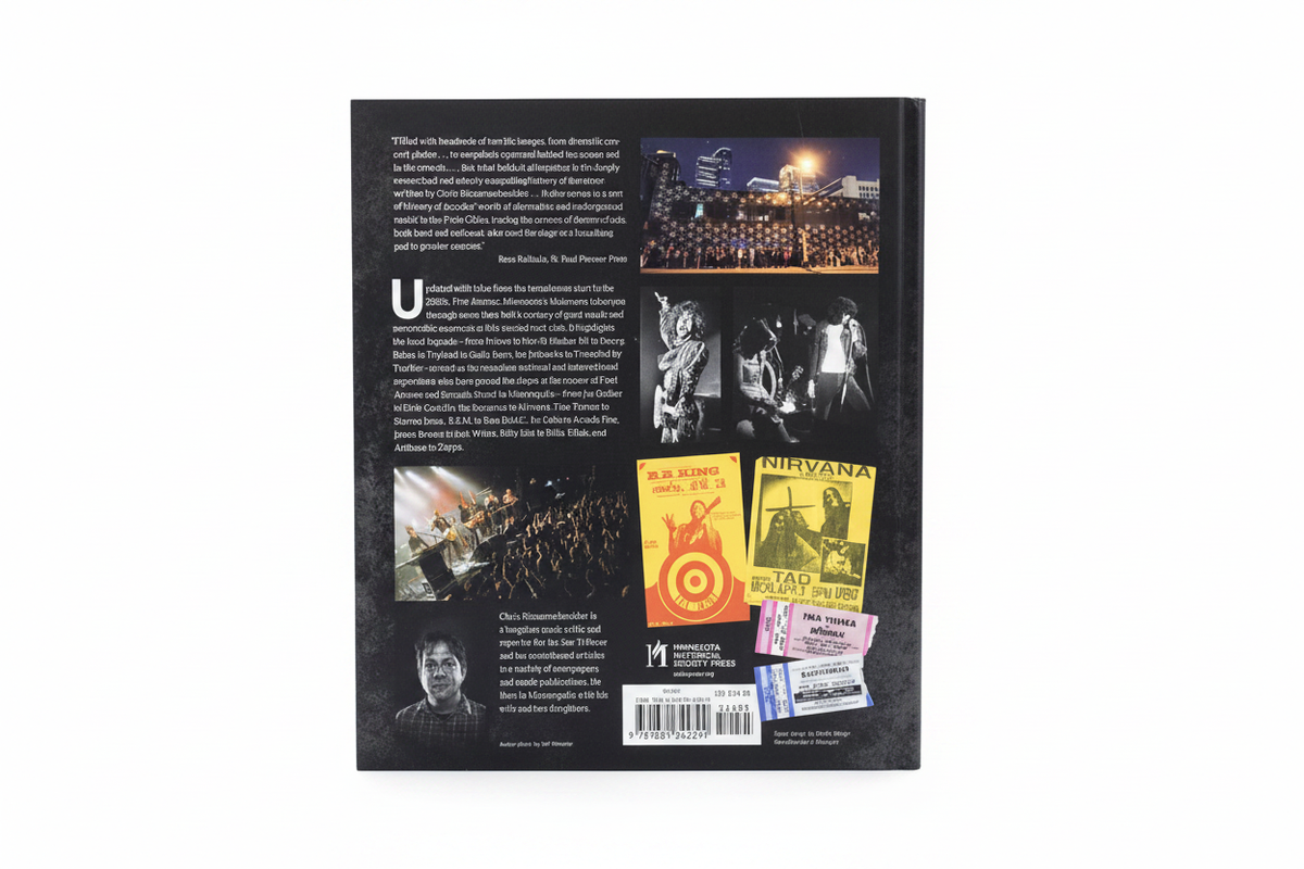 First Avenue Book Back Cover - White Background