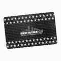 A black gift card featuring a distressed brick pattern, white stars along the borders, and white text in the center reading 'FIRST AVENUE & 7th St Entry Your Downtown Danceteria Since 1970'.